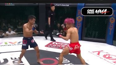 Aksi 'The Joker' Edowar Virnanda vs Guardiola Lumihi