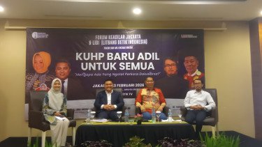 Diskusi 'KUHP Baru Adil untuk Semua'