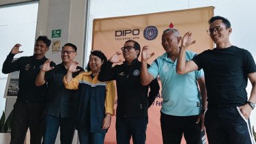 Persikotas FC Dapat Dukungan Bus dari Dealer Mitsubishi Tasikmalaya Jelang Liga 4 Nasional