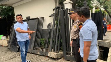 Terungkap! Rumah Ditabrak Hyundai Santa FE di Brawijaya Bukan Milik JK tapi Punya Anaknya