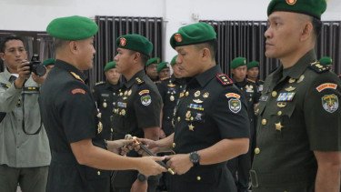 Resmi! Eks Komandan Batalyon Kopassus Kini Pimpin Kodim 0509 Kabupaten Bekasi