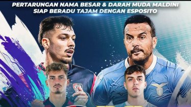 Sedang Berlangsung! Duel Cagliari vs Lazio Serie A Live di ANTV