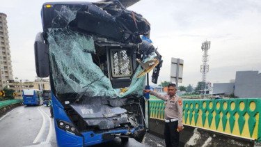 Adu Banteng di Jalur Langit, Sopir Transjakarta Resmi Tersangka! Tapi Tak Ditahan