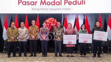 Bantu Pemulihan Sumatera, Pasar Modal Peduli Salurkan Dana Rp 3,95 Miliar