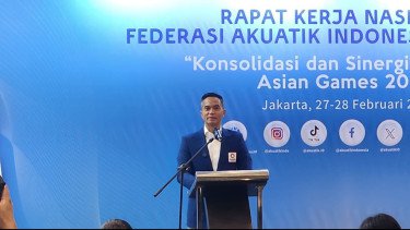 Anindya Bakrie Tekankan Pembinaan Atlet di Rakernas Akuatik 2026, Fokus Student Athlete hingga Diaspora