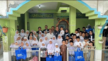 BRI Insurance Kirim Bantuan Perlengkapan dan Biaya Operasional ke 2 Yayasan
