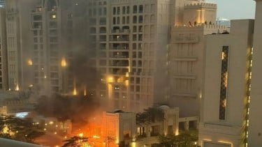 Rekam Serangan Rudal Iran di Dubai, Turis Asal Inggris Terancam 2 Tahun Penjara