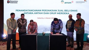 ANTAM Gandeng Merdeka Group, Perkuat Kedaulatan Emas Nasional dari Hulu ke Hilir
