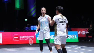 Tiwi/Fadia Lolos ke 16 Besar All England 2026, Sempat Tertekan Sebelum Bungkam Wakil Taiwan