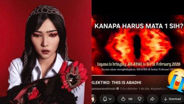 Viral! Isyana Sarasvati Diduga Gabung Sekte Satanik Gegara Simbol Mata Satu