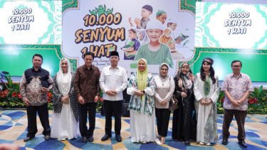 Utusan Khusus Presiden Bidang Ketahanan Pangan, Muhamad Mardiono buka bersama anak yatim