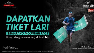 Dukung Gaya Hidup Sehat, bank bjb Buka Program Tiket Semarang Mountain Race 2026
