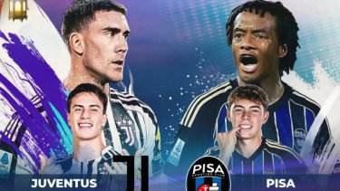 Sedang Berlangsung! Live di ANTV Duel Juventus vs Pisa di Serie A