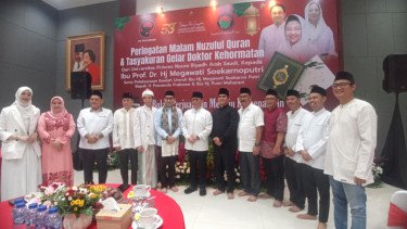 Kenegarawanan Megawati Banyak Diungkap dalam Acara Nuzulul Quran Bamusi PDIP