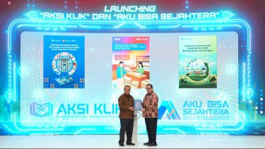 Peluncurkan AKSI KLIK dan Gerakan Aku Bisa Sejahtera
