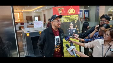 Pandji Pragiwaksono di Bareskrim Polri
