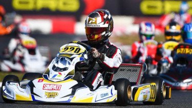 Pembalap Muda Indonesia Qarrar Firhand Tembus 10 Besar WSK Super Master Series