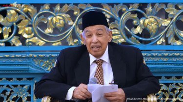 Di Hadapan Presiden, Quraish Shihab Sampaikan Pesan Nuzulul Quran: Islam Mengutamakan Perdamaian