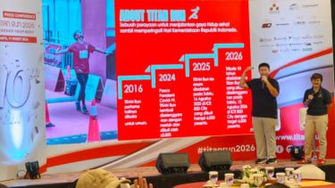 Satu Dekade Titan Run, Lomba Lari Unik dengan Sajian Durian