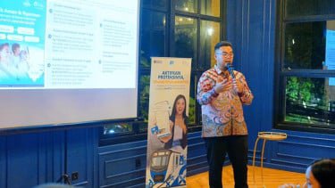 Sekretaris Perusahaan Asuransi Jasindo, Brellian Gema Widayana.
