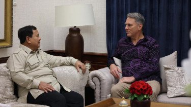 Prabowo Terima Kunjungan Wakil PM Australia Richard Marles, Ini yang Dibahas