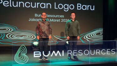 BUMI Resmi Perkenalkan Logo Baru, Dorong Diversifikasi ke Sektor Mineral