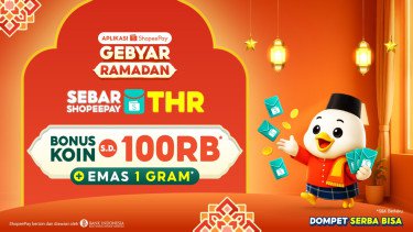 Jelang Lebaran, Kirim THR Jadi Lebih Untung dan Praktis dengan Sebar ShopeePay