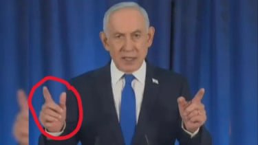 Keanehan Jari Tangan Kanan Netanyahu Jadi Sorotan, Apa yang Terjadi?