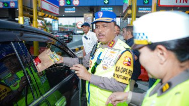 Dampingi Kapolri Tinjau Gerbang Tol Kalikangkung, Kakorlantas Pastikan Rekayasa Lalu Lintas Mudik 2026 Berbasis Data
