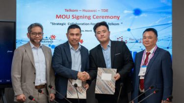 Perkuat Infrastruktur Digital dan Ekosistem Data Center, TelkomGroup dan Huawei Teken MoU Strategis
