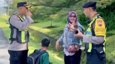 Salah Turun di Jalan Tol, Pemudik Malah Bertemu Adiknya di Kantor Polisi