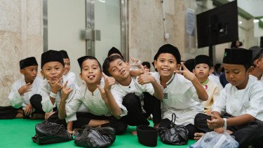 Dongeng Ramadhan di Masjid Istiqlal, Jadi Momen Belajar Nilai Kebaikan bagi Ratusan Anak