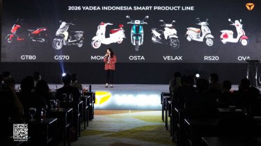 Yadea Kenalkan &lsquo;Otak&rsquo; Baru Motor Listrik, Diam-Diam Lebih Pintar dari yang Dikira