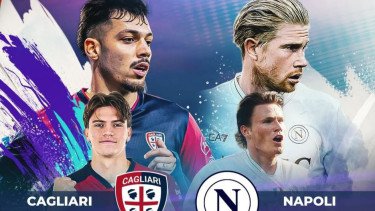 Saksikan Serie A di ANTV! Cagliari vs Napoli Jadi Tontonan Seru Menemani Euforia Lebaran