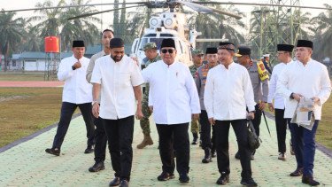 Kasatgas PRR Dampingi Presiden Prabowo Rayakan Idulfitri Bersama Masyarakat di Aceh Tamiang