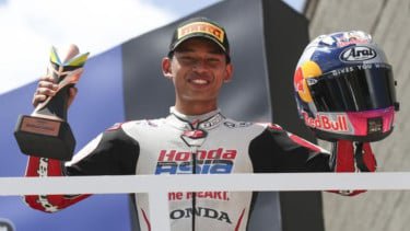 Reaksi Erick Thohir Lihat Veda Ega Bikin Sejarah di Moto3 Brasil