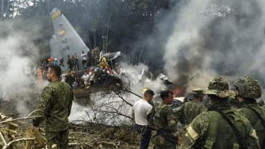 Pesawat Hercules TNI Kolombia Jatuh, 66 Orang Dilaporkan Tewas
