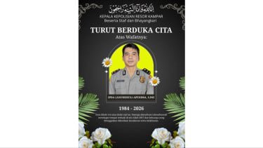 Kelelahan, Anggota Polda Riau Gugur saat Amankan Malam Takbiran Idul Fitri