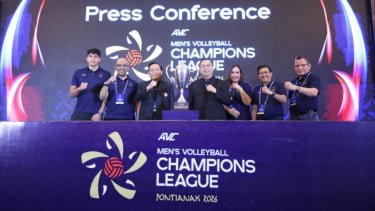 Pontianak Jadi Panggung Asia, Dua Wakil Indonesia Pasang Target Tinggi di AVC Men&rsquo;s Volleyball Champions League 2026