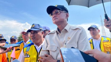 Banjir Brebes Sempat Genangi Jalur Mudik, Menteri PU Minta Normalisasi Sungai Dimulai dari Muara