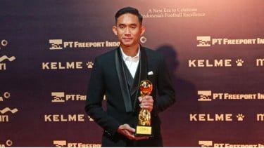 Bukan Obat Gagal Puskas, Rizky Ridho Justru Makin Termotivasi Usai Sabet Gol Terbaik PSSI Awards