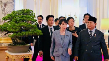 Presiden RI Prabowo Subianto dan Perdana Menteri Jepang, Sanae Takaichi