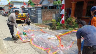 Detik-detik Balon Udara Berpetasan Meledak hingga Rusak Rumah Warga di Tulungagung