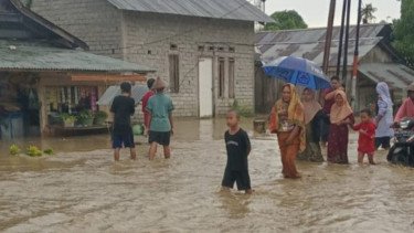 Ratusan Rumah di Donggala Sulteng Terendam Banjir! 552 Unit Terdampak, Sekolah hingga Kantor Desa Ikut Kena