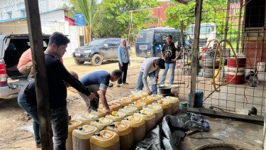 Polda Riau Bongkar Mafia Solar Subsidi, Ribuan Liter Disita dari Darat hingga Perairan
