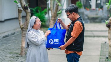 Salurkan 10.050 Paket Sembako bagi Umat Nasrani, BRI Peduli Tebarkan Kasih dan Kepedulian Maknai Paskah 2026