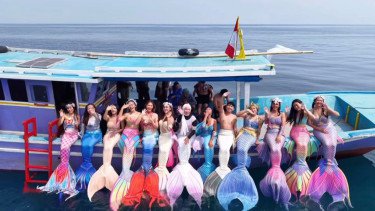 Ajang Mermaid dan Merman di Indonesia