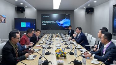 Telkomsel dan Huawei.