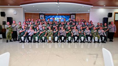 POM TNI-Propam Polri Sepakat Jaga Kebersamaan dan Kesamaan Langkah Jalankan Tugas