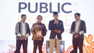 Sandiaga Uno Dapat Penghargaan